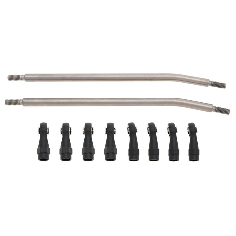MEUS RACING مجموعة وصلات قضيب ربط من التيتانيوم من MEUS RACING TRX4 SCX10 لـ Traxxas TRX4/Axial SCX10/Tamiya CCO1/Redcat Gen8 إلخ. (130 مم) - Image 1
